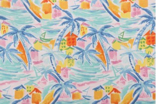 Richloom Ballyfin Printed Polyester Outdoor Fabric in Island
