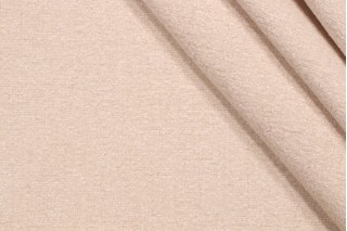 Crypton Textured Woven High Performance Chenille Upholstery Fabric in Ivory