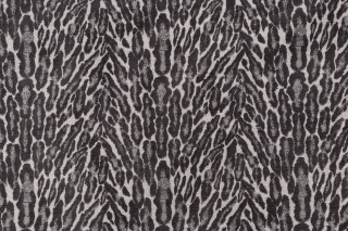 Saber Woven Chenille Upholstery Fabric in Smoke 