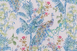 Eden Printed Drapery Fabric in Multi 