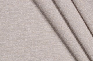 Crypton Bailey High Performance Woven Chenille Upholstery Fabric in Eggshell 