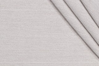 Stout Chevron Woven Chenille Upholstery Fabric in Birch