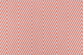 Kravet Kali Chevron Woven Polyolefin Outdoor Fabric in Tangelo CLOSEOUT