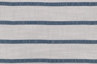 Relaxed Stripe Woven Upholstery Fabric in Reef