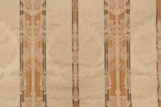Scalamandre Damasco Imberline Decorator Fabric in Gold/Beige