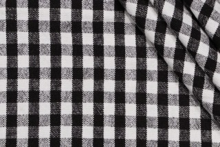 PK Lifestyles Logan Check Woven Decorator Fabric in Domino