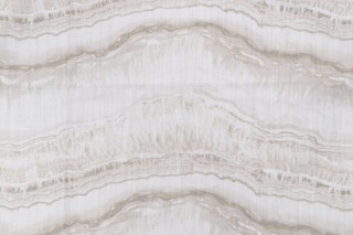 High Tide Printed Cotton Blend Drapery Fabric in Atmosphere