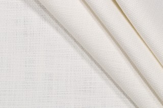 PK Lifestyles Centro Woven Cotton Decorator Fabric in Cream 