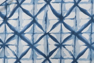 P Kaufmann Kanoko Printed Cotton Blend Drapery Fabric in Ink 