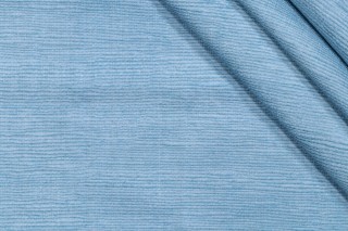 P Kaufmann Fraiser Printed Cotton Drapery Fabric in Chambray 