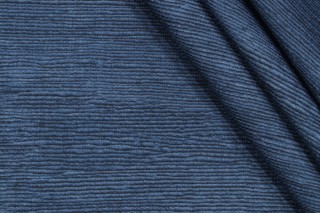 P Kaufmann Fraiser Printed Cotton Drapery Fabric in Indigo 