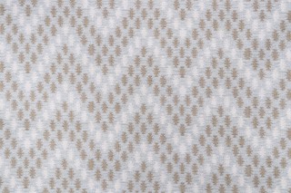 P Kaufmann Canyon Chevron Printed Cotton Drapery Fabric in Moonstone 