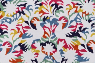 PK Lifestyles Free Spirit Embroidered Drapery Fabric in Carnival 