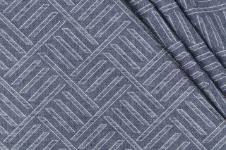 PK Lifestyles Grecco Key Woven Decorator Fabric in Ink 