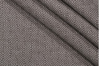 Lukas Woven Upholstery Fabric in Stone
