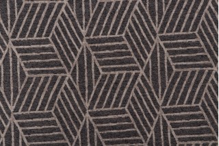 Nessie Woven Upholstery Fabric in Graphite