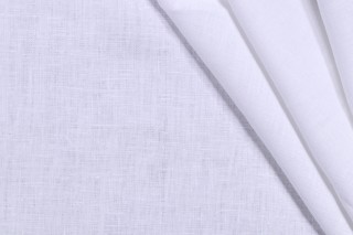 Covington Brussels Woven Linen Drapery Fabric in 11-White