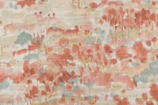 PK Lifestyles Water Coloring Printed Cotton Blend Drapery Fabric in Dawn 