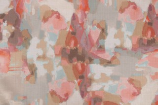 PK Lifestyles Lunar Voyage Printed Drapery Fabric in Adobe 