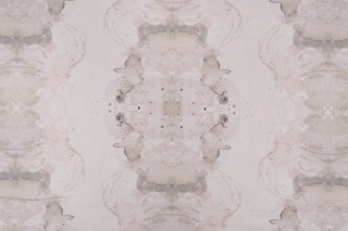 Hamilton Tuttle Printed Cotton Drapery Fabric in Stone 