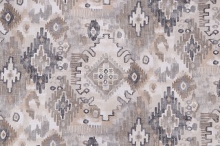 Magnolia Home Pomona Printed Cotton Drapery Fabric in Dune 