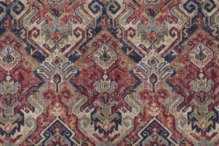 Covington Sutton Printed Cotton Blend Drapery Fabric in 100-Multi 