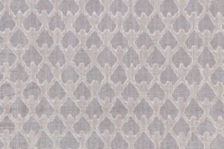Metallico Printed Cotton Drapery Fabric in Champagne