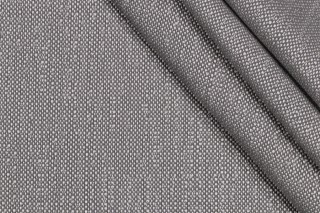 Savane Woven Upholstery Fabric in Zinc