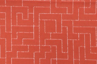 Sunbrella Create Woven Solution Dyed Acrylic Outdoor Fabric in Guava