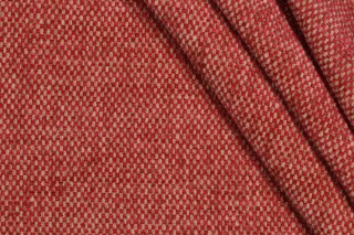 Warner Woven Chenille Upholstery Fabric in Raspberry 