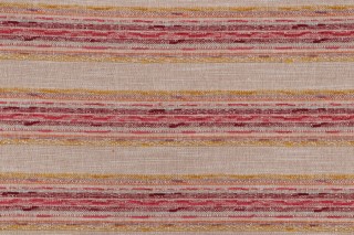 Sacramento Woven Chenille Upholstery Fabric in Berry Stripe 