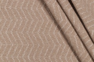 Nordic Woven Upholstery Fabric in Sand 