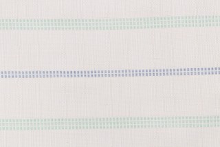 Stripe Woven Upholstery Fabric in Seaglass 