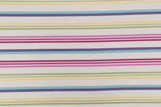 Shazam Stripe Woven Upholstery Fabric in Summer 