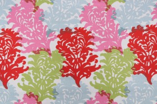 Gilbrook Printed Cotton Drapery Fabric in Multi 