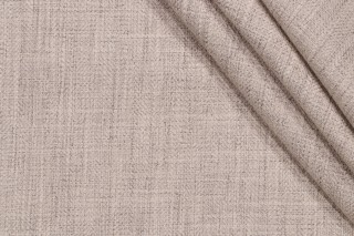 Solid Woven Upholstery Fabric in Flax