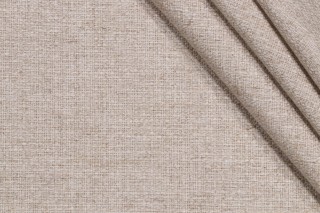 Crypton Orta High Performance Woven Upholstery Fabric in Linen