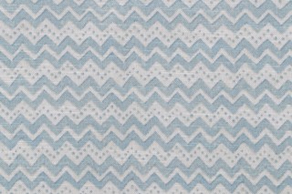 PK Lifestyles Tuban Printed Cotton Drapery Fabric in Spa 