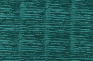 PK Lifestyles Tie-Dye Tuck Printed Pintuck Cotton Drapery Fabric in Juniper 