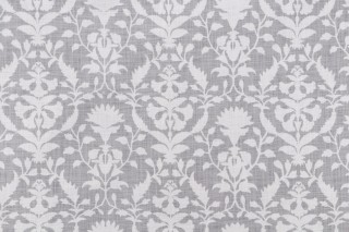PK Lifestyles Peacefulness Printed Cotton Drapery Fabric in Sterling 