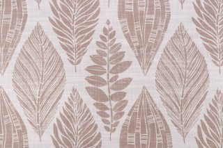 Jennifer Adams Pacifica Printed Cotton Blend Drapery Fabric in 668-Cafe for Covington 