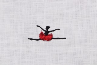 Covington Tiny Dancer Embroidered Drapery Fabric in 397-Primary 