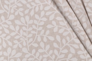 Covington Vines Woven Upholstery Fabric in 196-Linen 