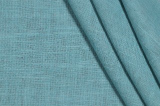 Covington Jefferson Linen Woven Drapery Fabric in 507-Aquarius 