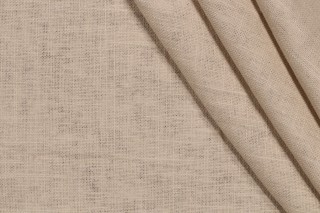 Covington Jefferson Linen Woven Drapery Fabric in 11-Natural 