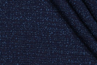 Mokum Elba 13112 Woven Olefin Blend Outdoor Fabric in 514-Deep Sea