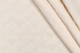 Dozier Woven Chenille Upholstery Fabric in Natural