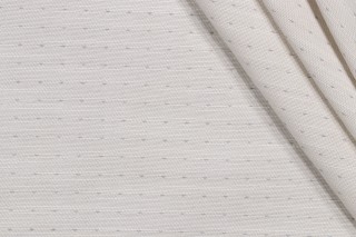 Drift Spot Woven Polyester Outdoor Fabric in Silver