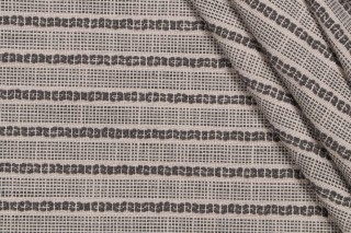Barton Woven Upholstery Fabric in Stone