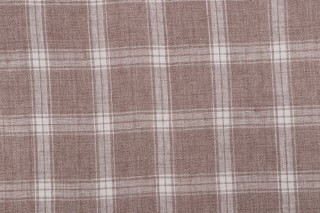 P Kaufmann Preston Woven Linen Decorator Fabric in Shitake